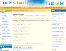 Tablet Screenshot of correrengalicia.org